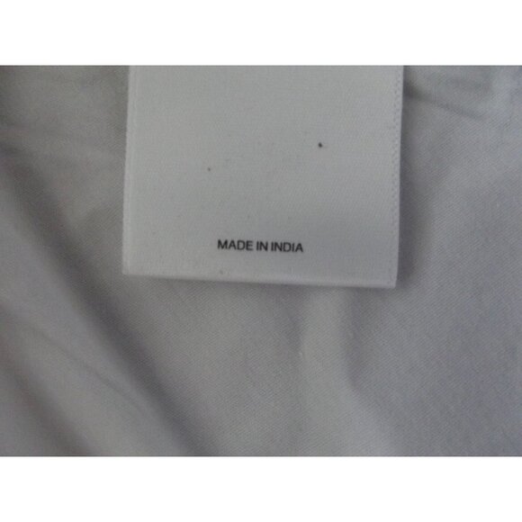 Express Cami Womens Size XL White Tie Ruffle Peplum Cropped top tank cotton crop - Picture 9 of 12